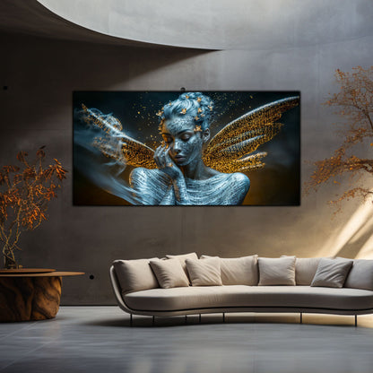 Beyond Meditation - Tablouri moderne pe sticla securizata pentru living contemporan NO45