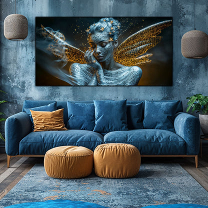 Beyond Meditation - Tablouri moderne pe sticla securizata pentru living contemporan NO45