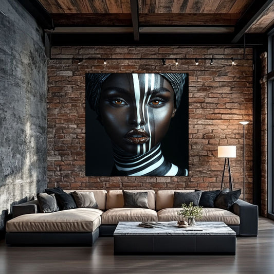 Dark Glow - Tablou Decorativ pt Peretele Livingului Modern - NO10