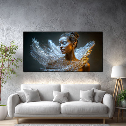 Tablou Decorativ „Eternitatea Meditativă" – Sticlă Securizată