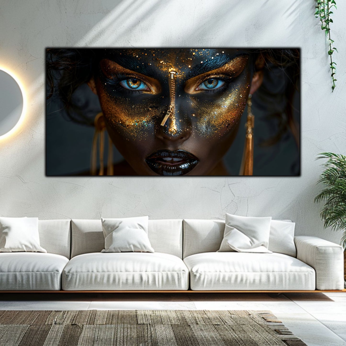 Tablou Sticla Securizata - Dark Zen Reimagined 08