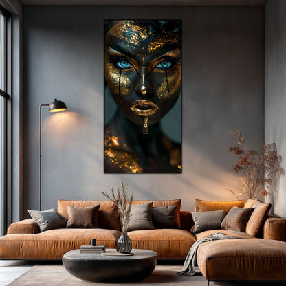 Tablou Sticla Securizata - Dark Zen Reimagined 21