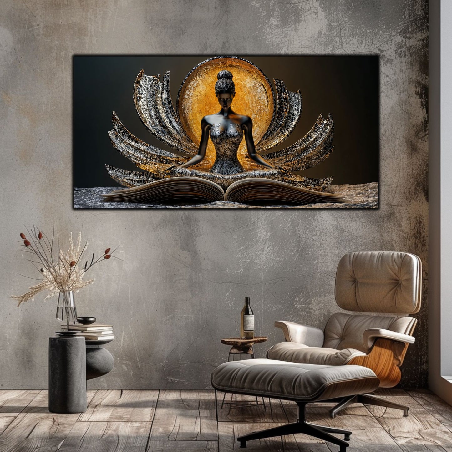 Neo-Icon, Tablou Decorativ din Sticla – Ideal pentru Dormitor si Living NO 21