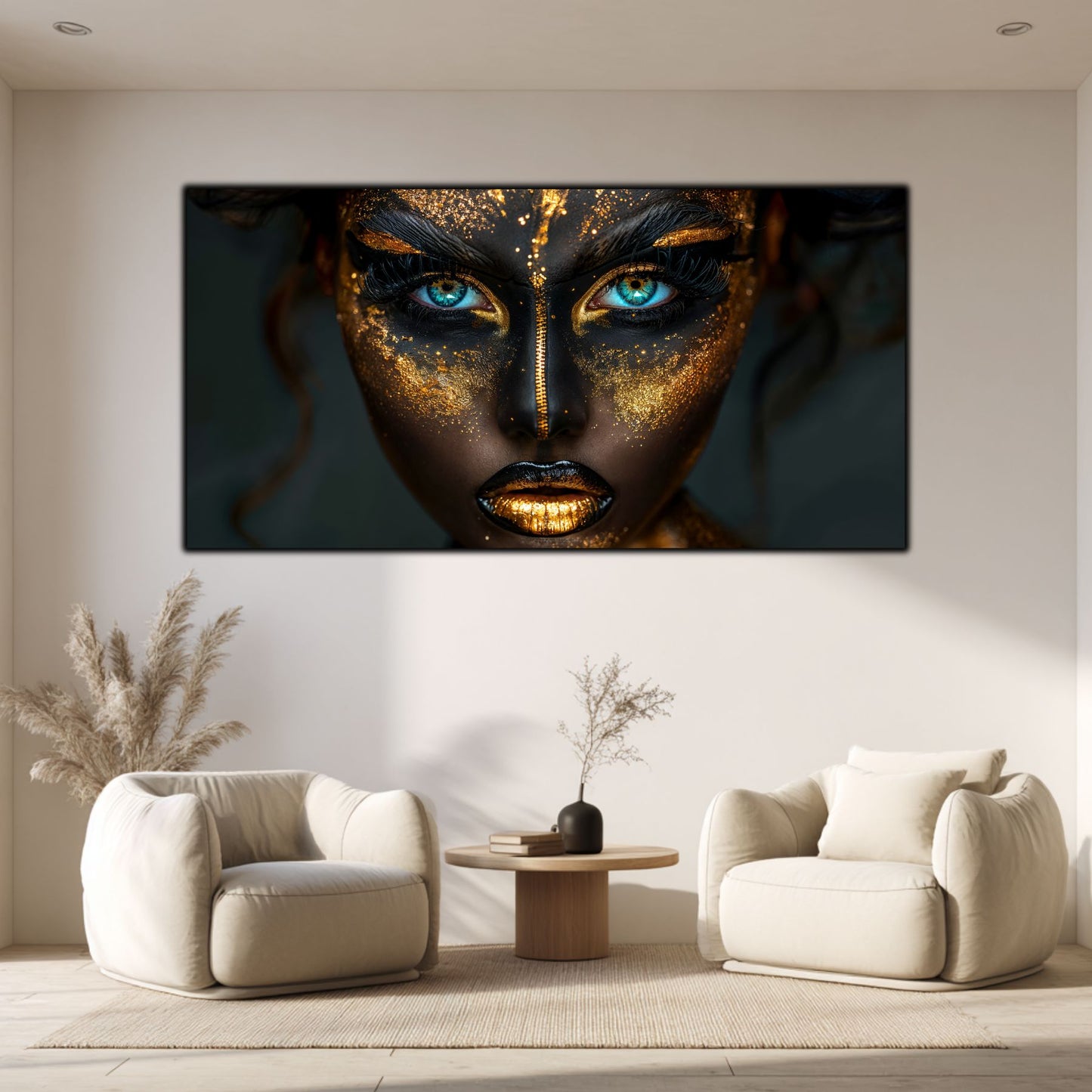 Tablou Sticla Securizata - Dark Zen Reimagined 03