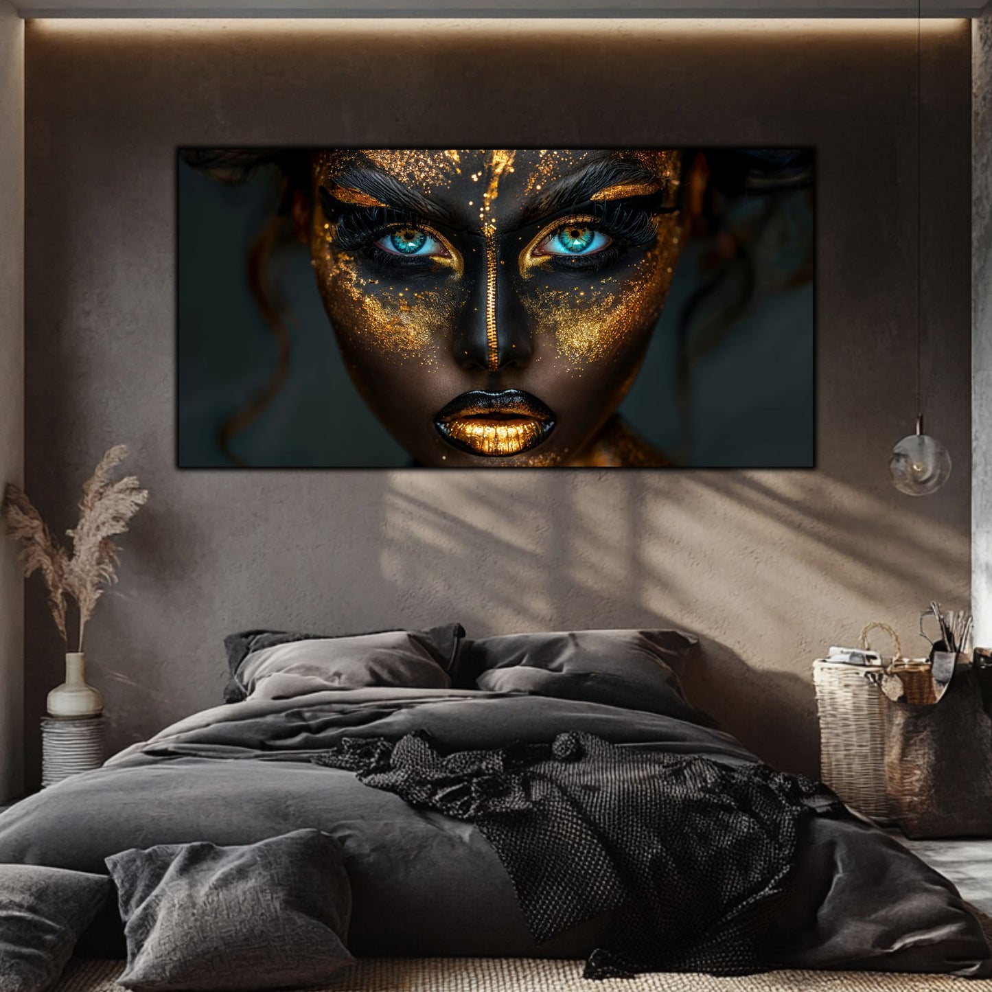 Tablou Sticla Securizata - Dark Zen Reimagined 03