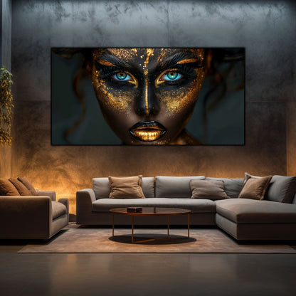 Tablou Sticla Securizata - Dark Zen Reimagined 03