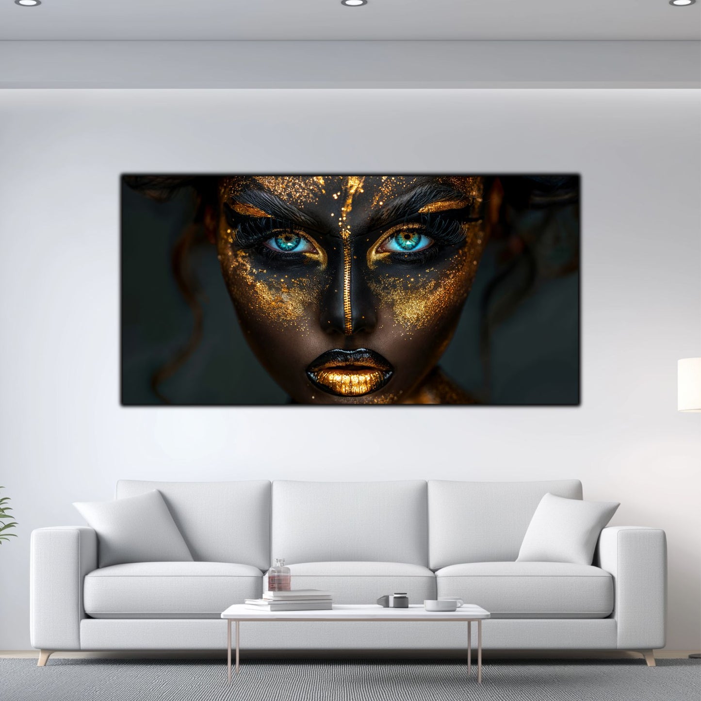 Tablou Sticla Securizata - Dark Zen Reimagined 03