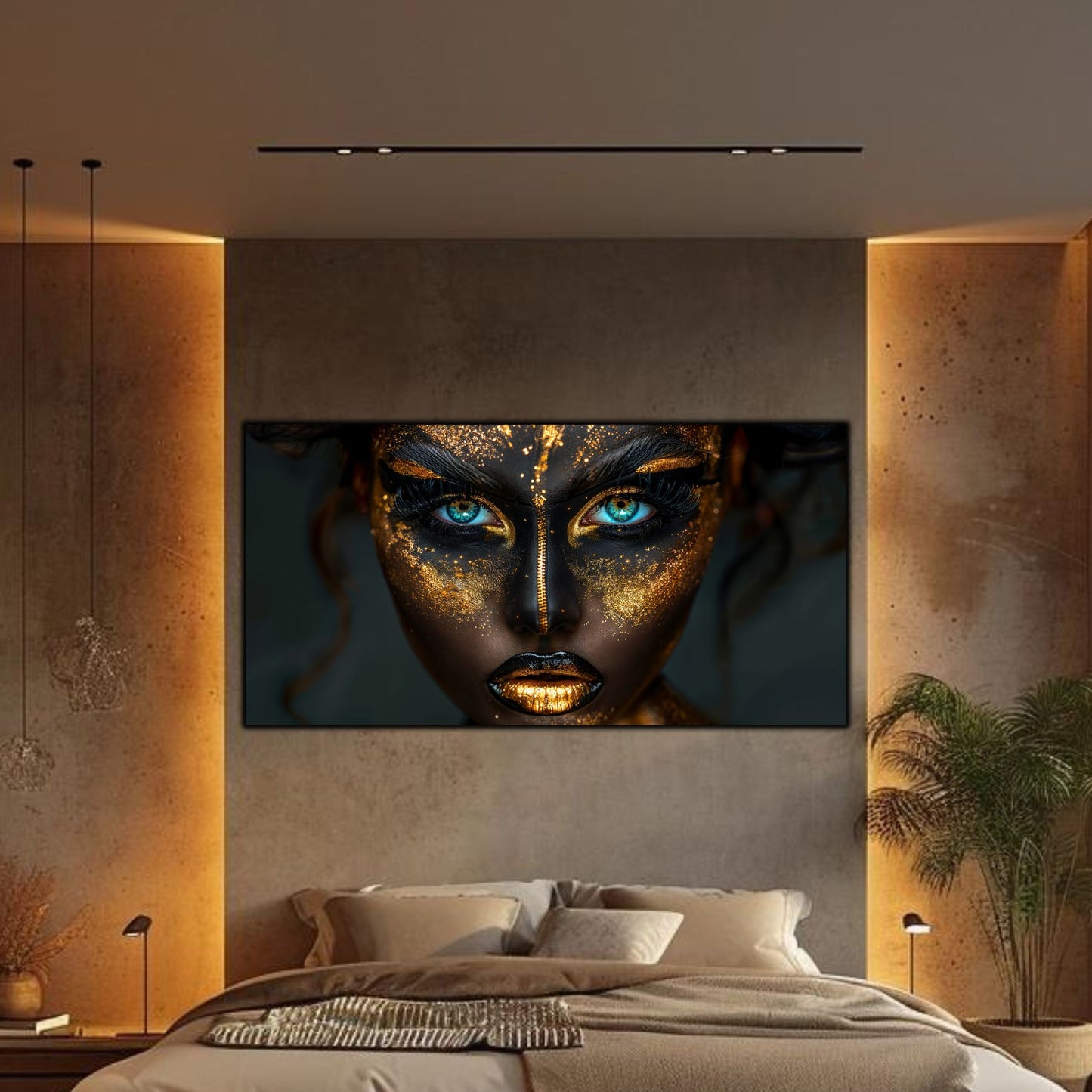 Tablou Sticla Securizata - Dark Zen Reimagined 03