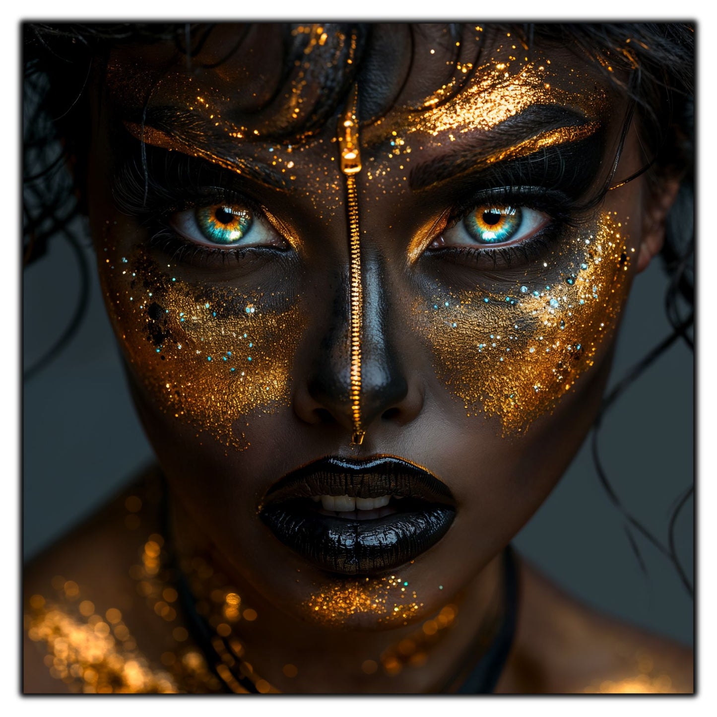 Tablou Sticla Securizata - Dark Zen - Reimagined13