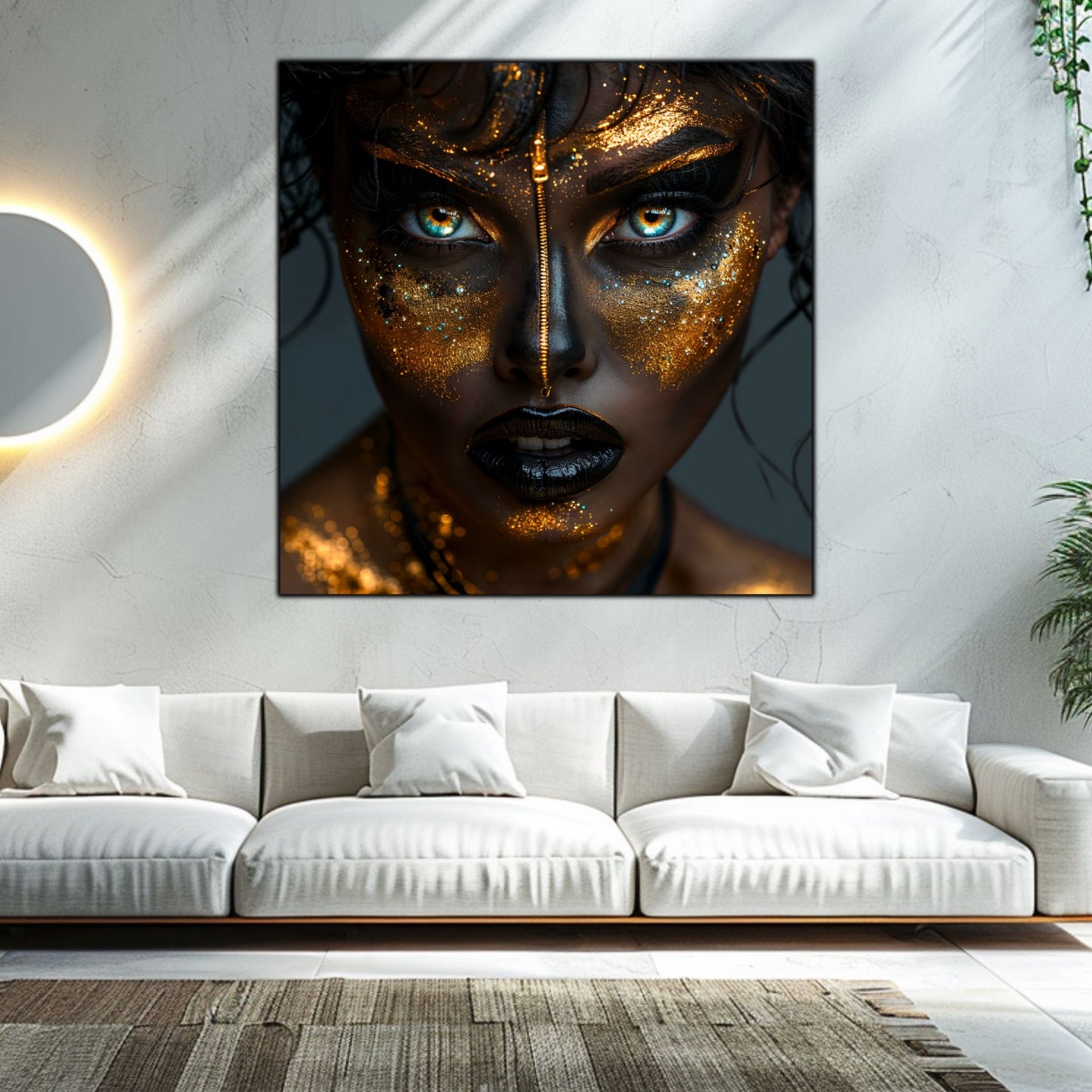 Tablou Sticla Securizata - Dark Zen - Reimagined13