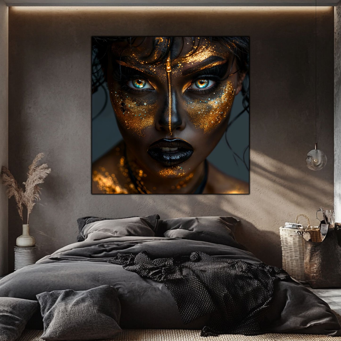 Tablou Sticla Securizata - Dark Zen - Reimagined13