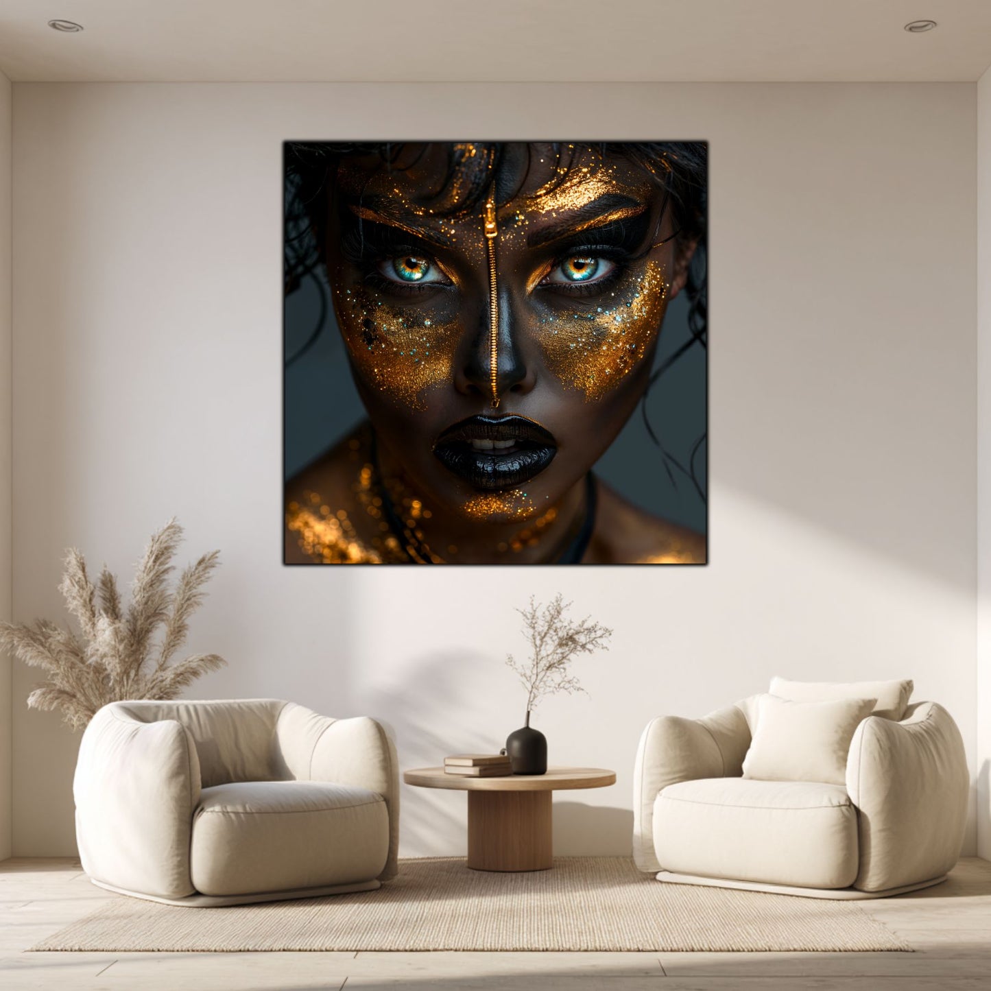 Tablou Sticla Securizata - Dark Zen - Reimagined13