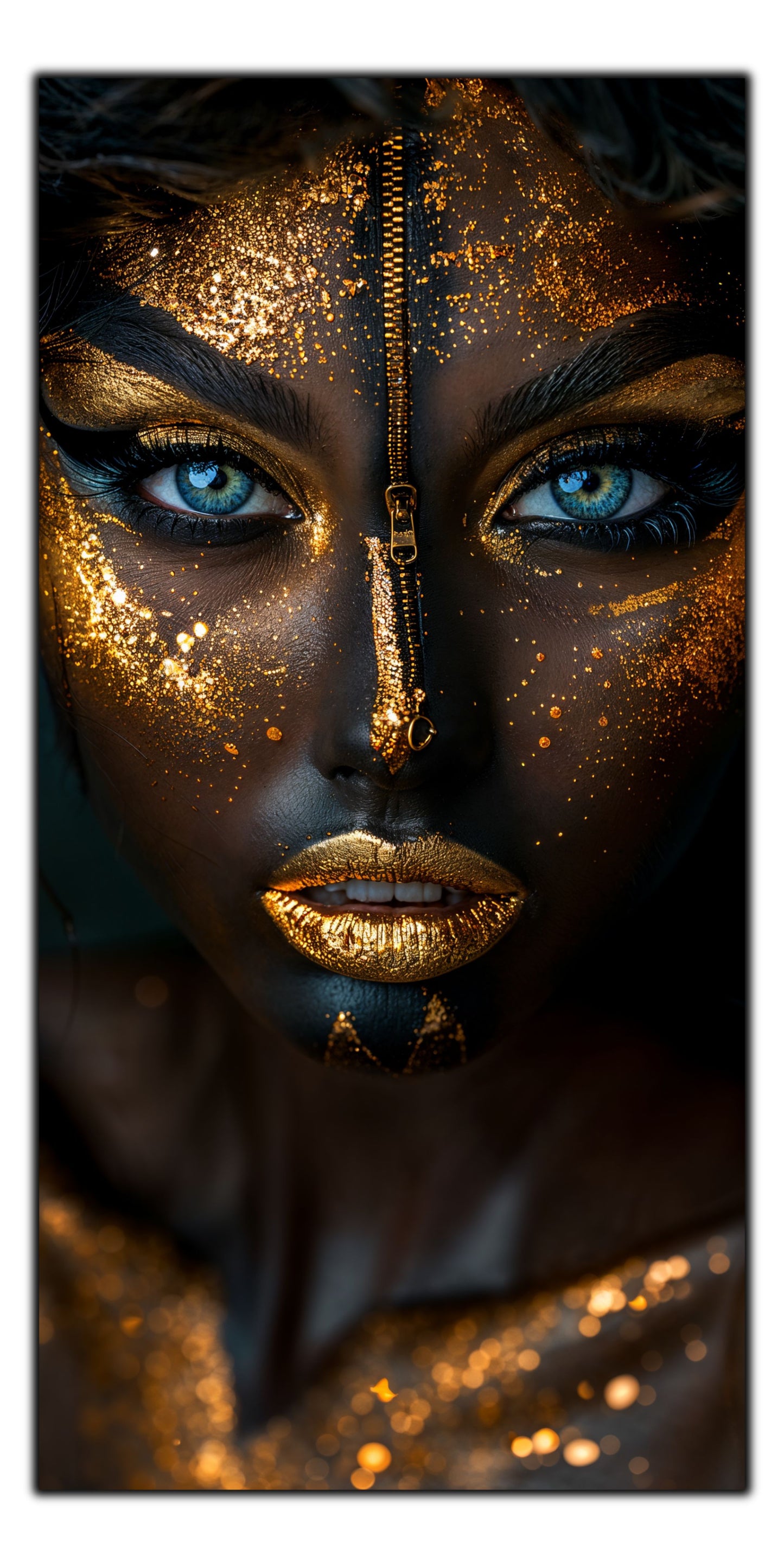 Tablou Sticla Securizata - Dark Zen Reimagined 20