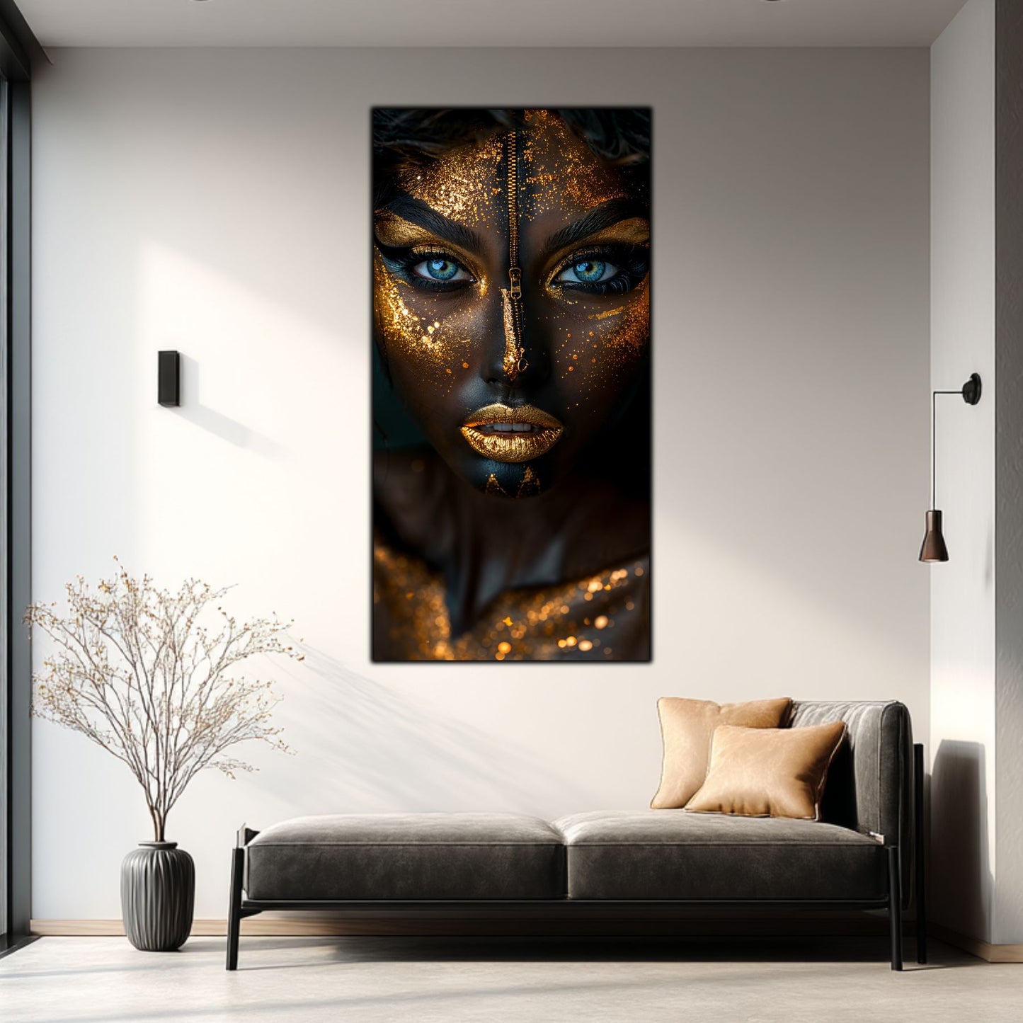 Tablou Sticla Securizata - Dark Zen Reimagined 20