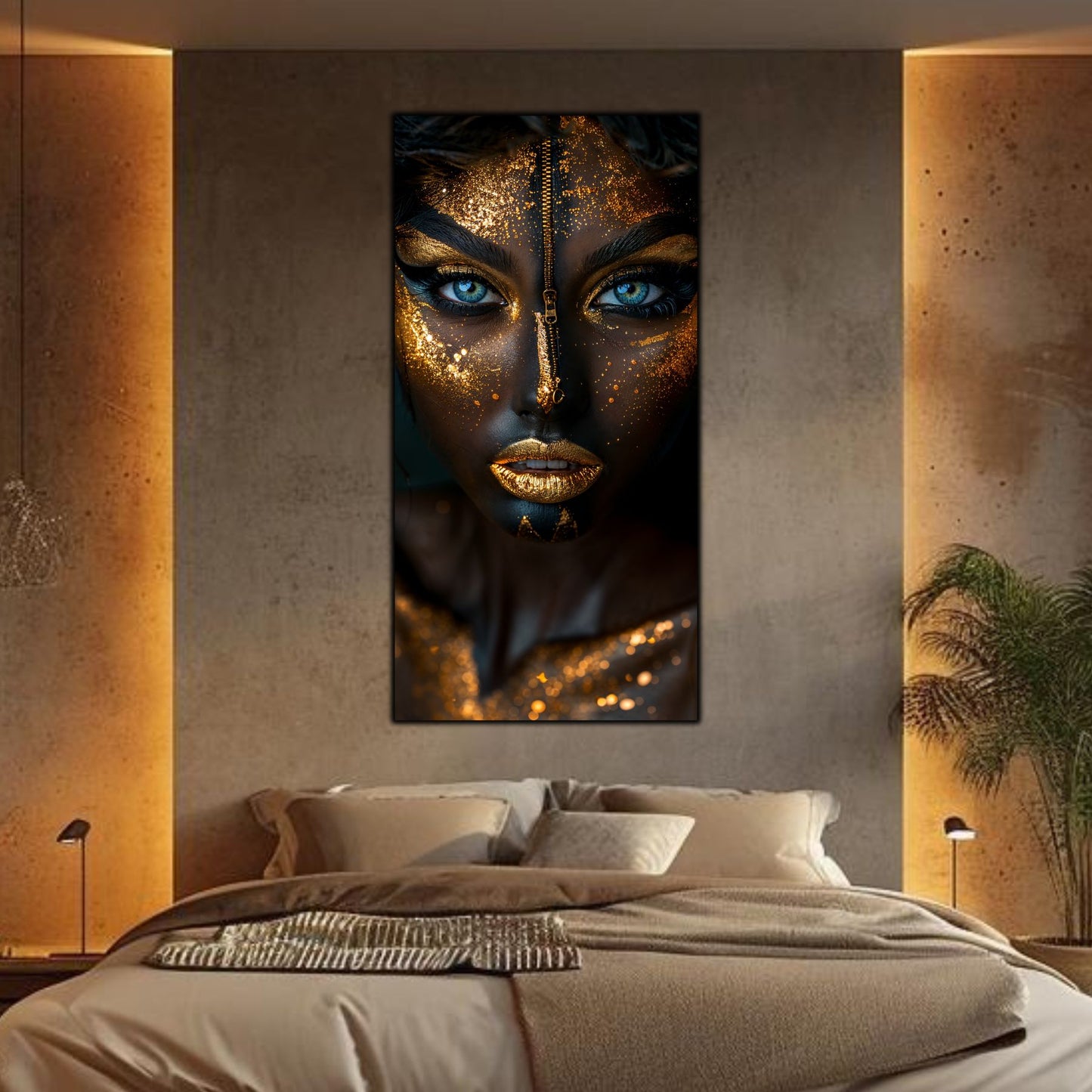 Tablou Sticla Securizata - Dark Zen Reimagined 20