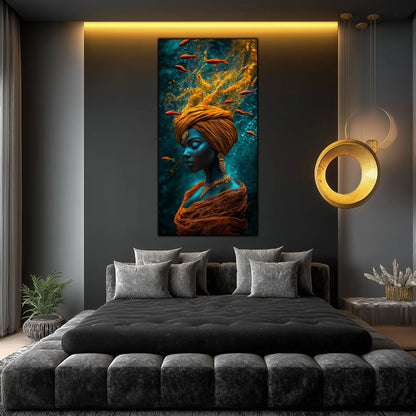 Tablou Living Modern - Dincolo de Abis | Sticlă 4mm