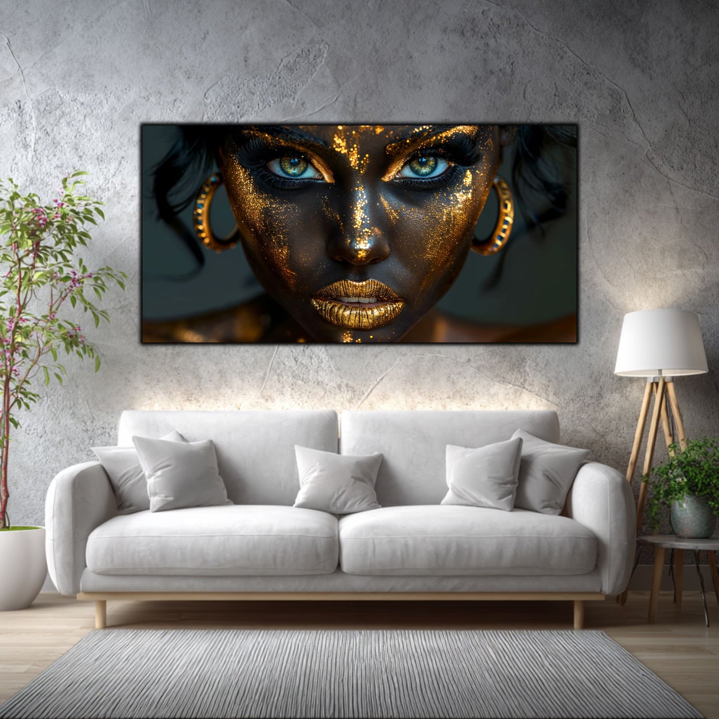 Tablou Living de Lux „Desăvârșirea" | Sticlă Securizată