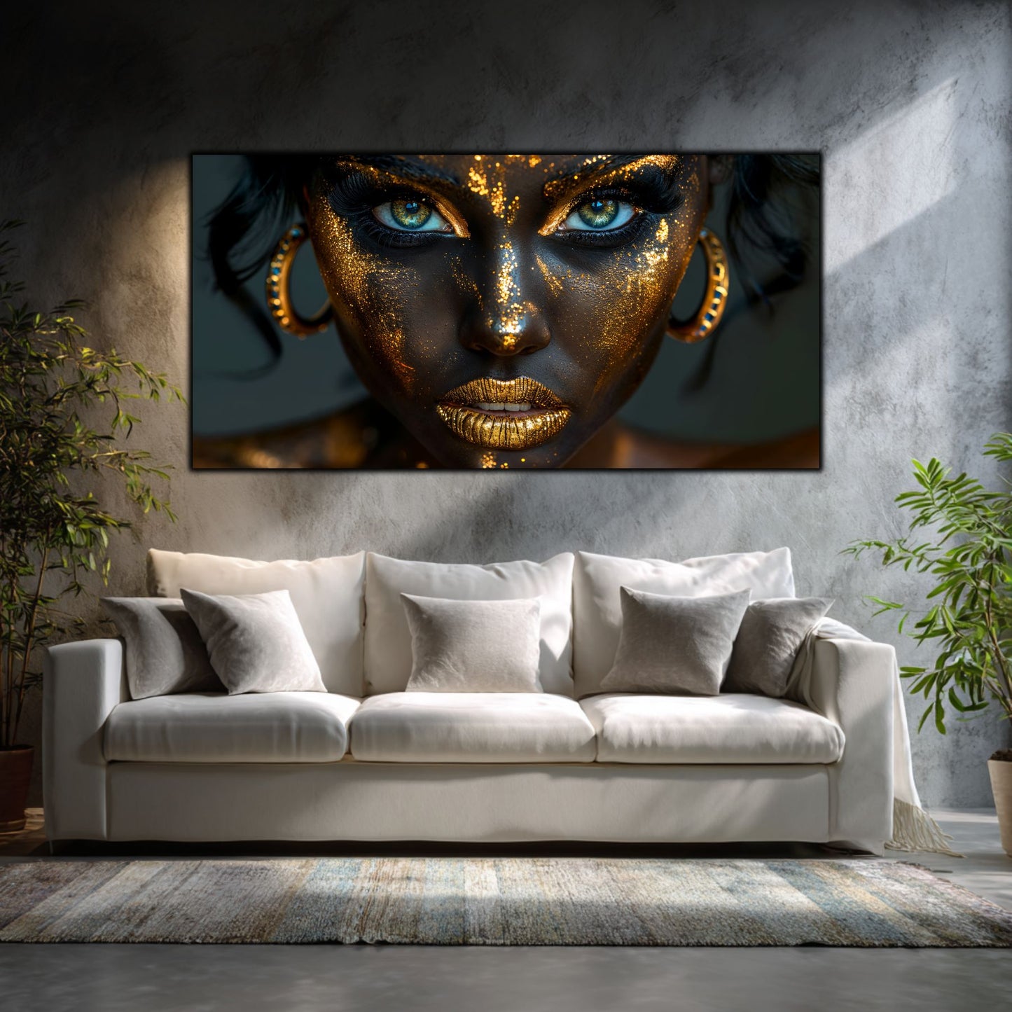 Tablou Living de Lux „Desăvârșirea" | Sticlă Securizată