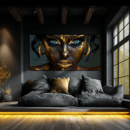 Tablou Living de Lux „Desăvârșirea" | Sticlă Securizată