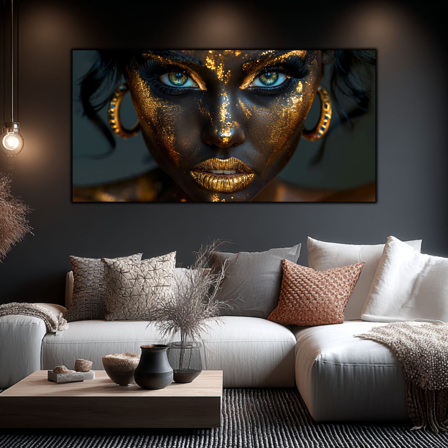 Tablou Living de Lux „Desăvârșirea" | Sticlă Securizată