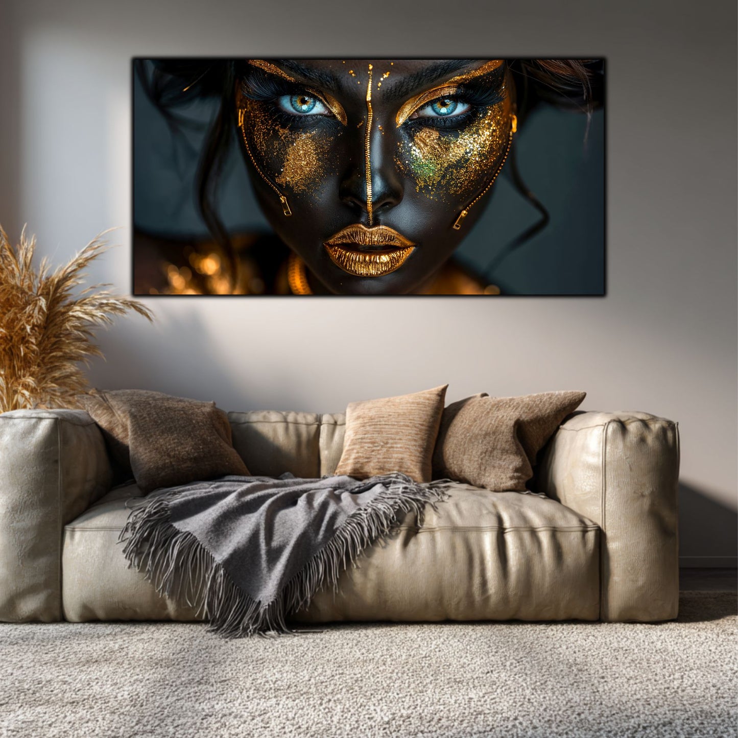 Tablou Living de Lux „Trezirea" – Sticlă Securizată