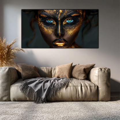 Tablou Living de Lux „Fuziunea" | Sticlă Securizată