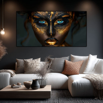 Tablou Living de Lux „Fuziunea" | Sticlă Securizată