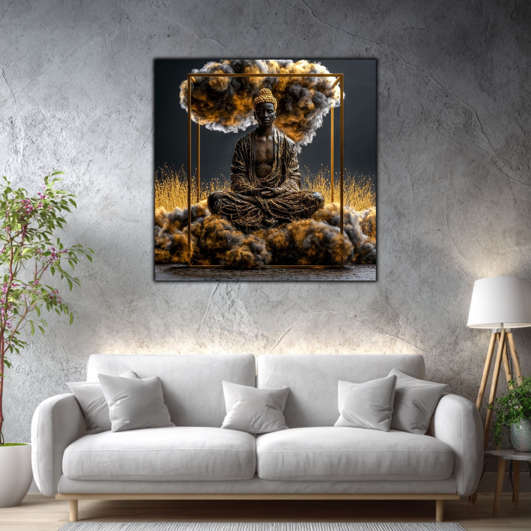 Tablou decorativ Epicentrul în interior cu lumină naturală – Art-Zen