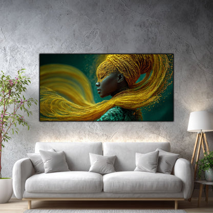 Tablou living modern Zborul Tăcut – living minimalist cu canapea albă