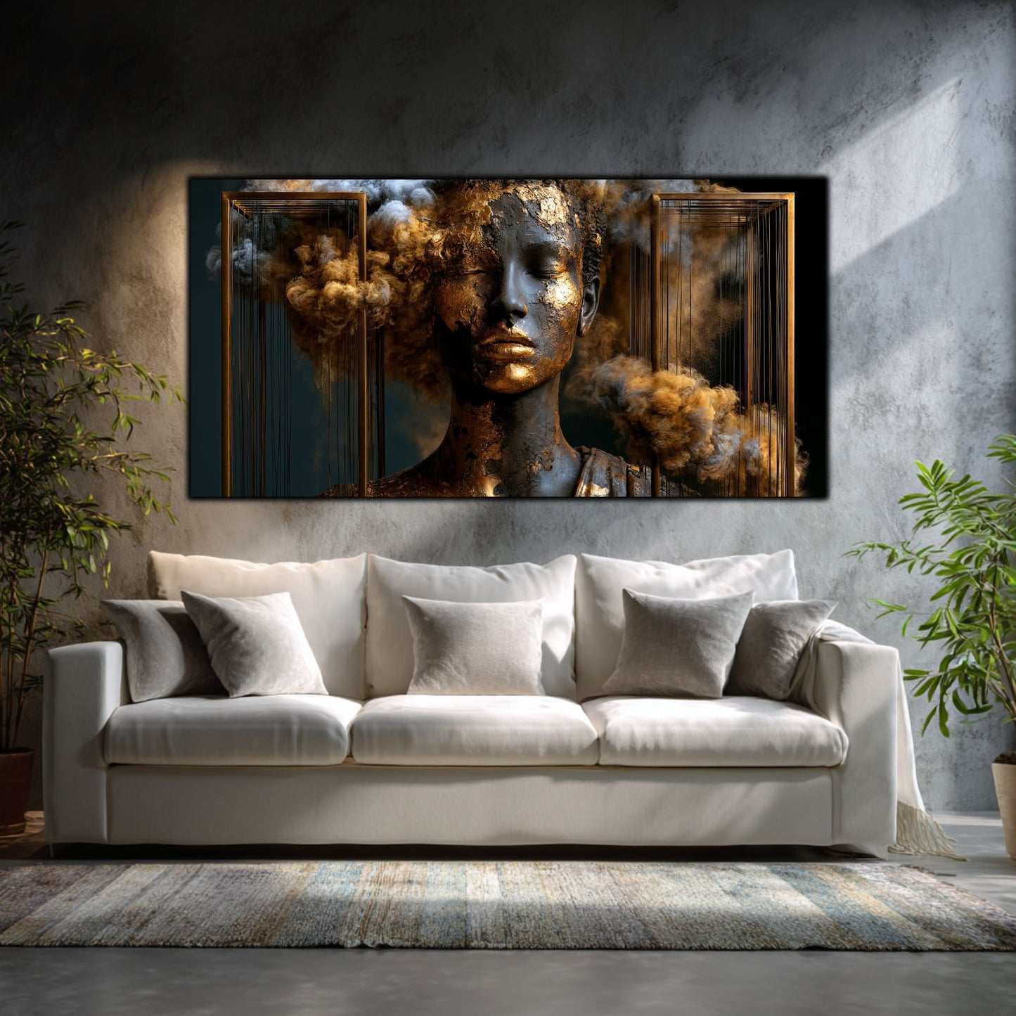 Tablou decorativ Pe Prag pe perete în living modern – Art-Zen