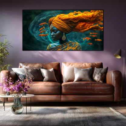 Tablou pe Sticlă Securizată "Eteric: Dizolvarea în Infinit"