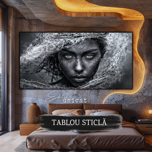 Frosted Soul - Tablou Sticla Securizata - 13