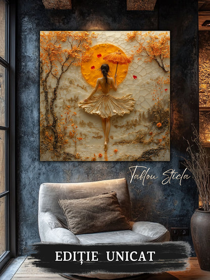 Tablou Sticla Securizata - Fragment of The Soul - 23