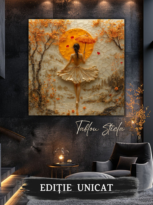 Tablou Sticla Securizata - Fragment of The Soul - 23