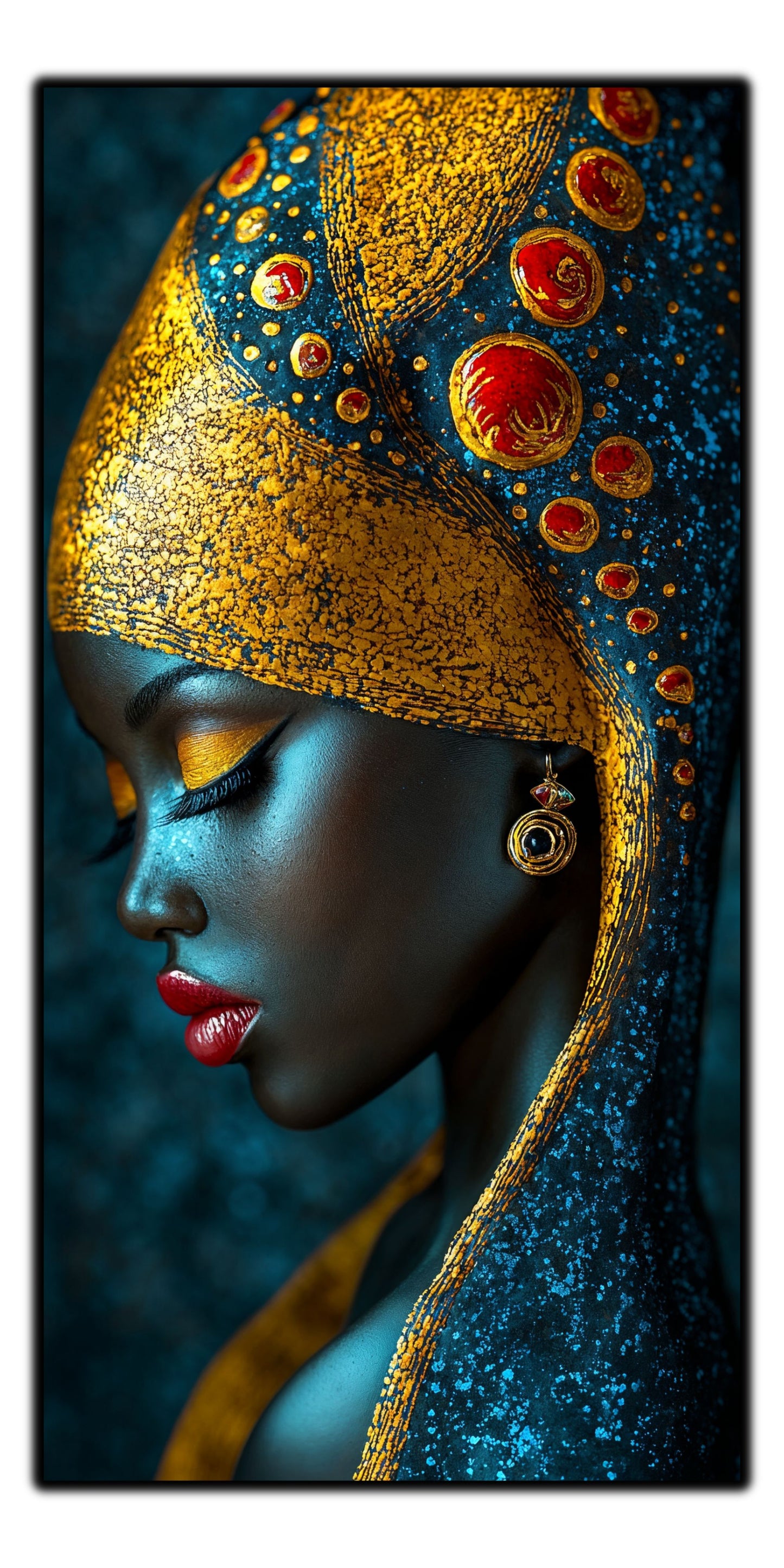 Tablou unicat din sticlă securizată - Beyond Tribe NO21