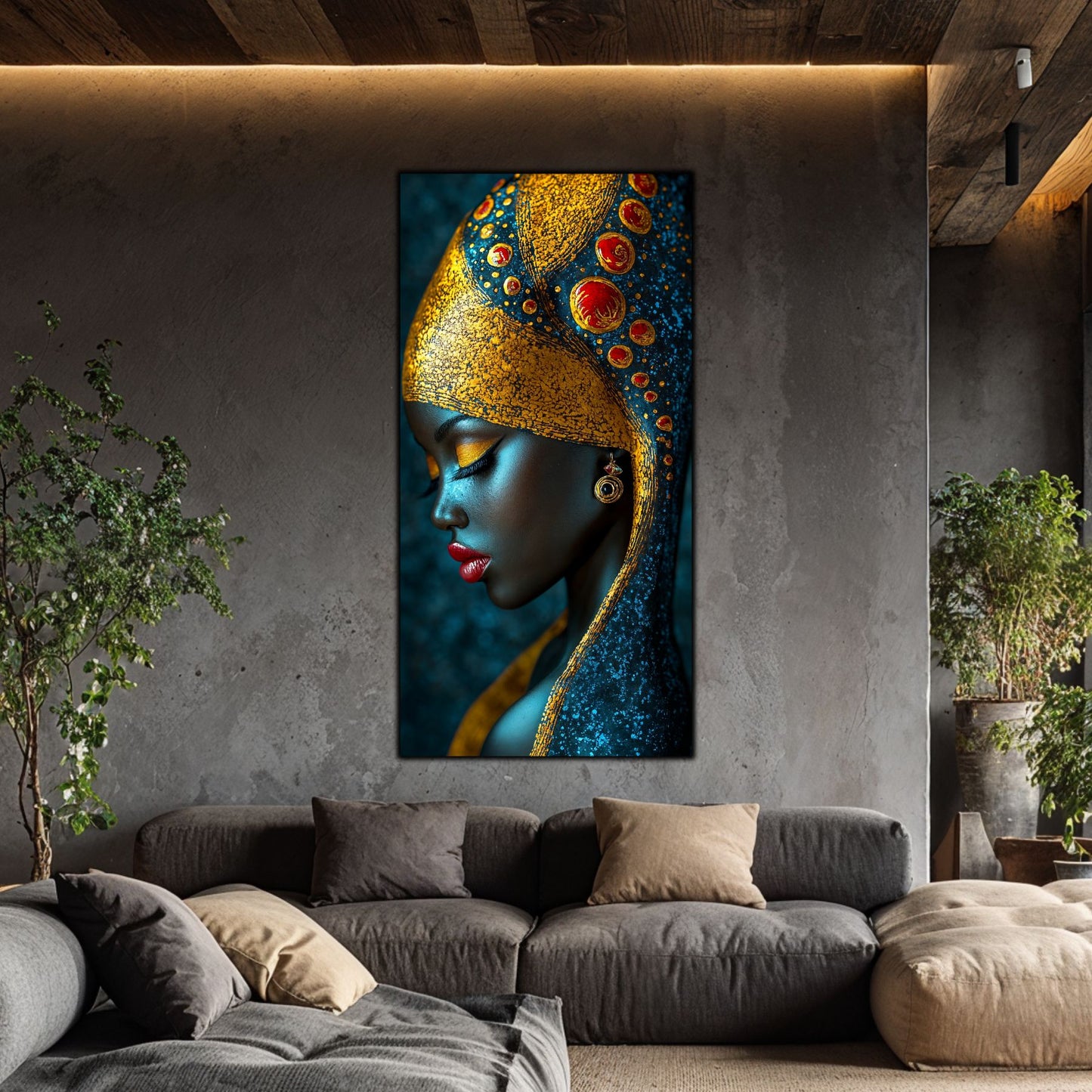 Tablou unicat din sticlă securizată - Beyond Tribe NO21