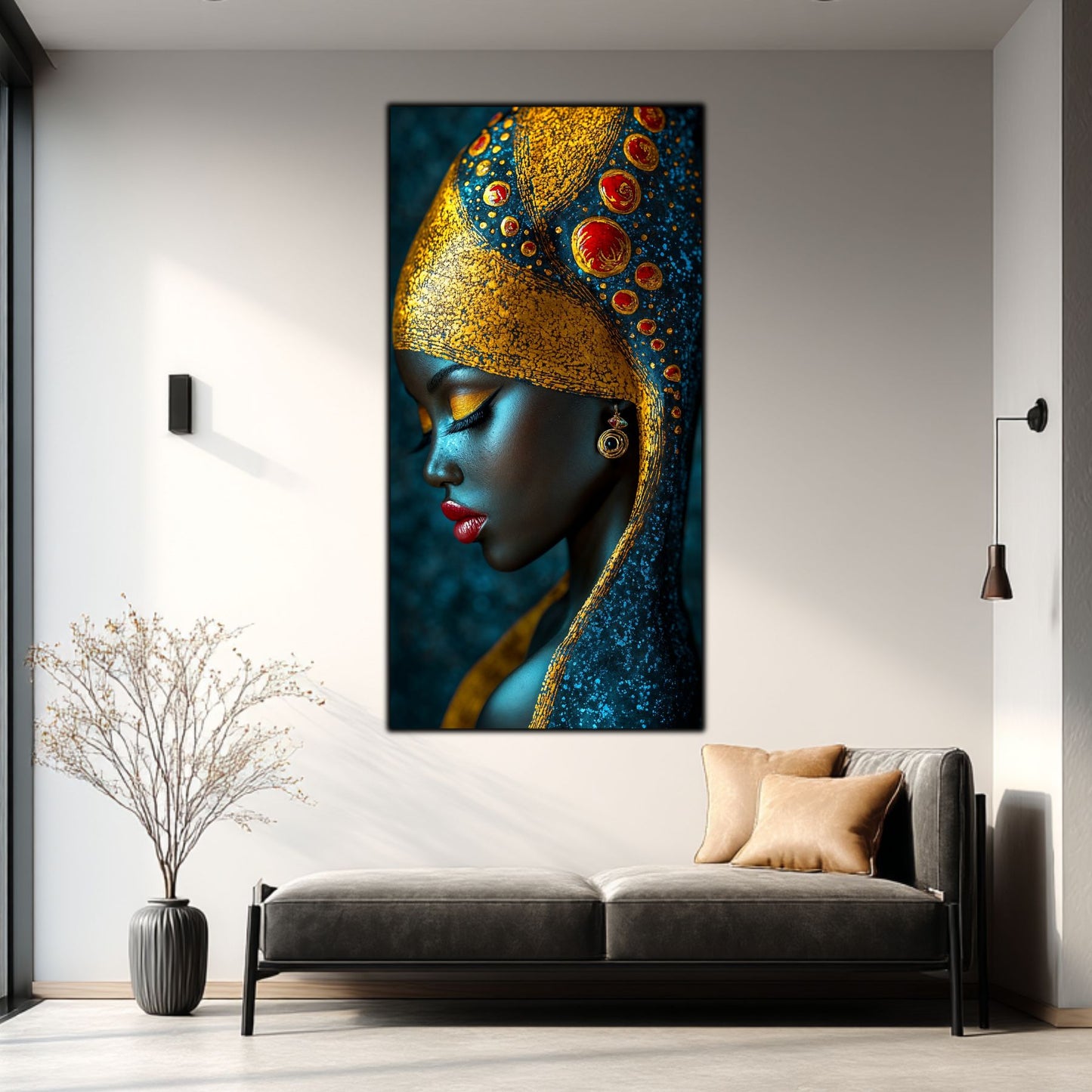 Tablou unicat din sticlă securizată - Beyond Tribe NO21