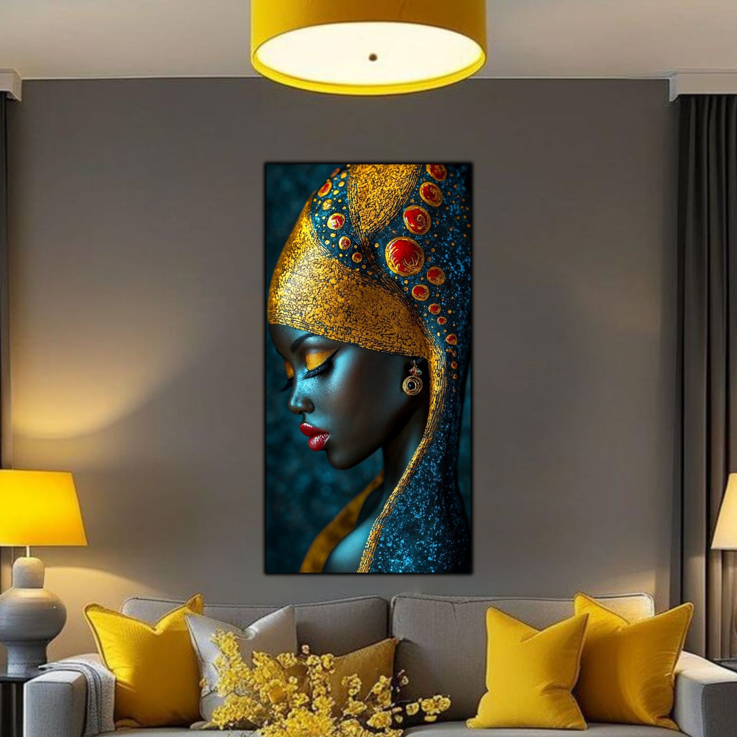 Tablou unicat din sticlă securizată - Beyond Tribe NO21