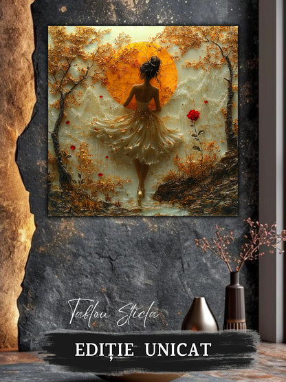 Tablou Sticla Securizata - Fragment of The Soul - 24