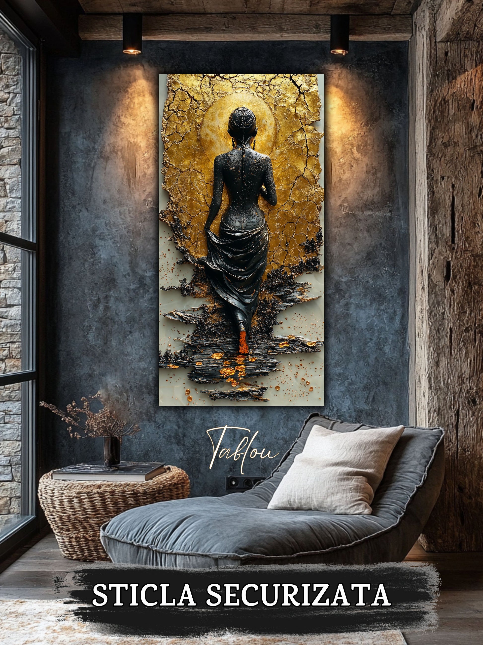 tablou-living-pe-sticla-sfaramare-living-rustic-gri