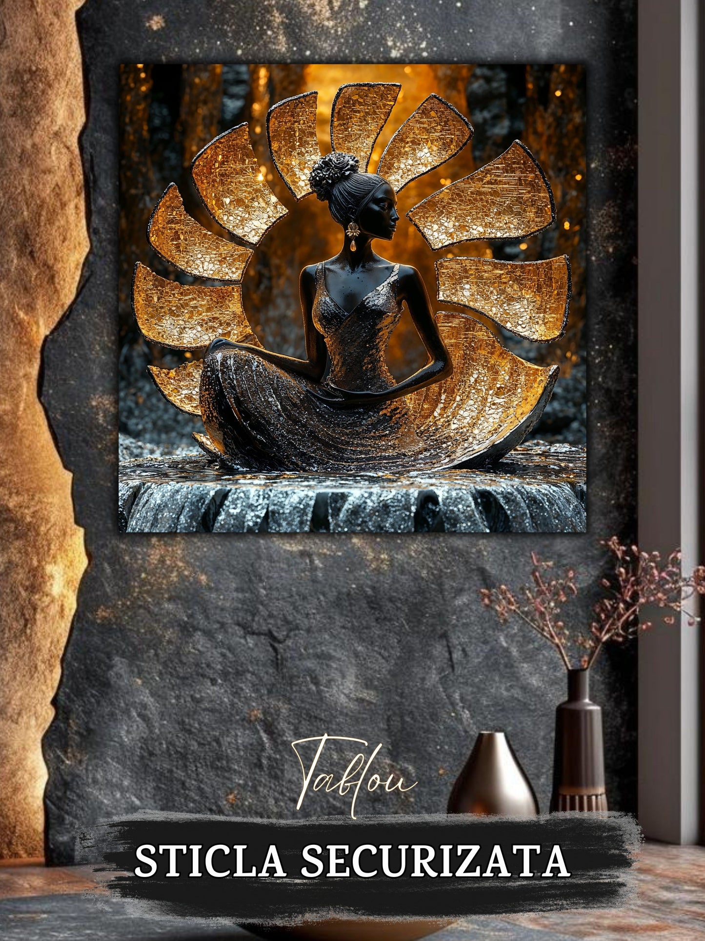 Tablou Sticla Securizata - Soul's Mandala  No20