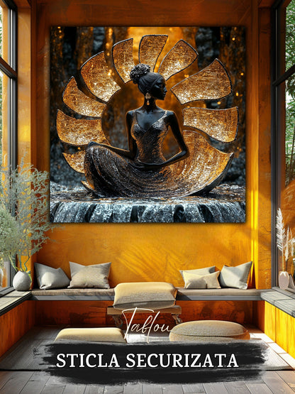 Tablou Sticla Securizata - Soul's Mandala  No20