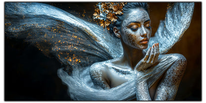 Beyond Meditation - Tablouri moderne pe sticla securizata pentru living contemporan NO07