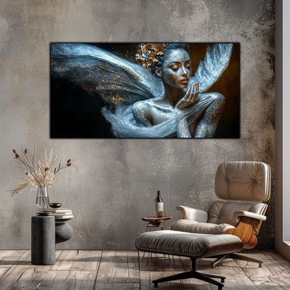 Beyond Meditation - Tablouri moderne pe sticla securizata pentru living contemporan NO07