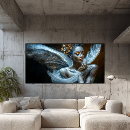 Beyond Meditation - Tablouri moderne pe sticla securizata pentru living contemporan NO07