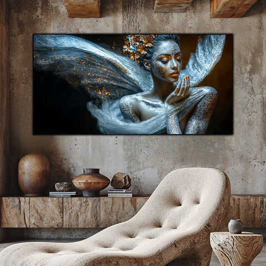 Beyond Meditation - Tablouri moderne pe sticla securizata pentru living contemporan NO07