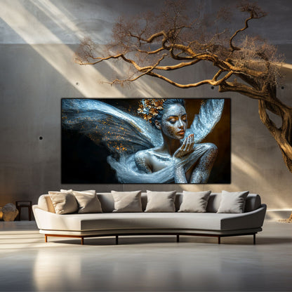 Beyond Meditation - Tablouri moderne pe sticla securizata pentru living contemporan NO07