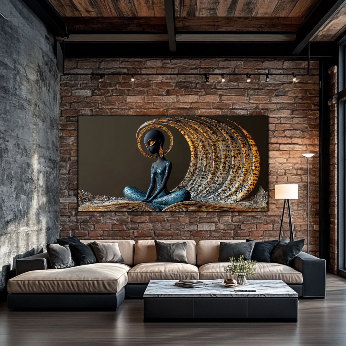 Neo-Icon, Tablou Decorativ din Sticla – Ideal pentru Dormitor si Living NO 09