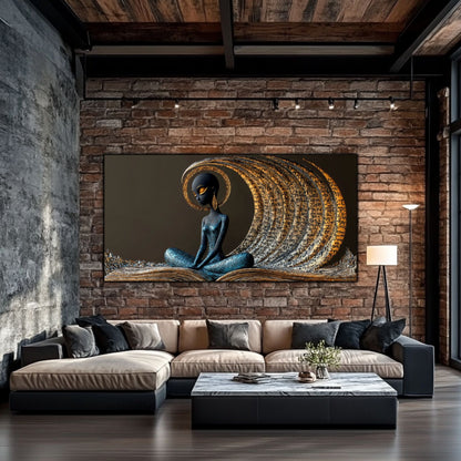 Neo-Icon, Tablou Decorativ din Sticla – Ideal pentru Dormitor si Living NO 09