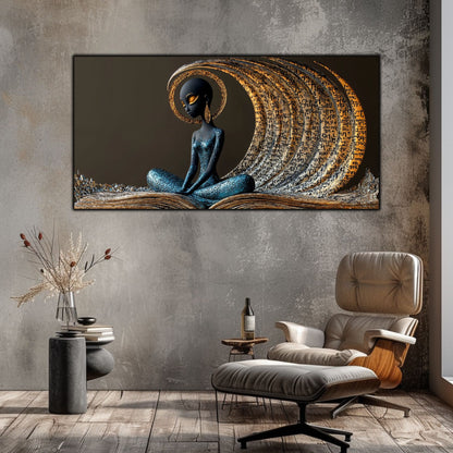 Neo-Icon, Tablou Decorativ din Sticla – Ideal pentru Dormitor si Living NO 09